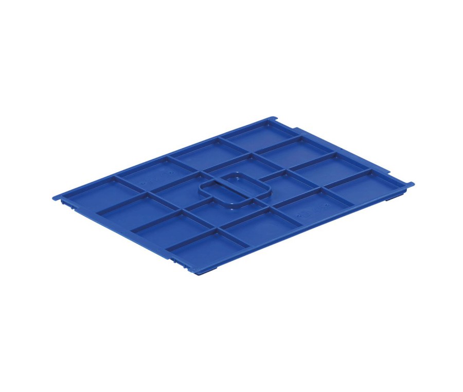 Víko D 45 modré RAL 5005, pro RL-KLT 400x300 mm